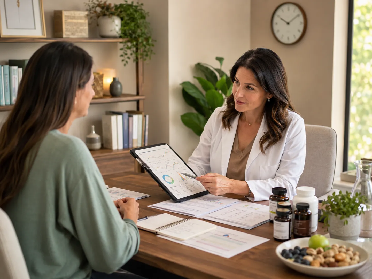 Hormone evaluation consultation in Staten Island with personalized lab review and treatment planning.